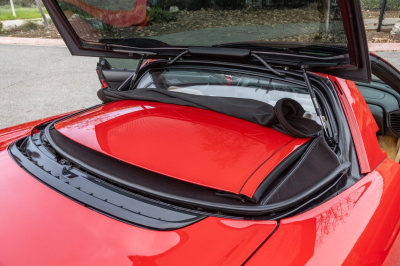 2002 Acura NSX in New Formula Red over Tan