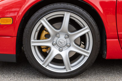 2002 Acura NSX in New Formula Red over Tan