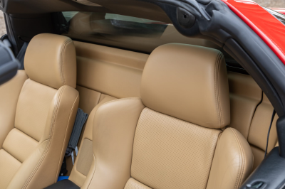 2002 Acura NSX in New Formula Red over Tan