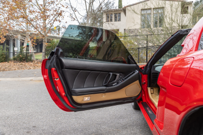 2002 Acura NSX in New Formula Red over Tan