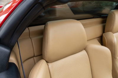 2002 Acura NSX in New Formula Red over Tan