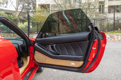 2002 Acura NSX in New Formula Red over Tan