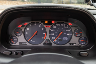 2002 Acura NSX in New Formula Red over Tan