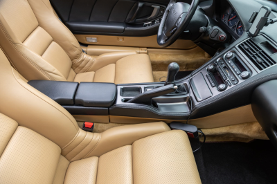 2002 Acura NSX in New Formula Red over Tan