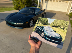 1994 Acura NSX in Green over Tan