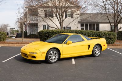 1997 Acura NSX in Spa Yellow over Black