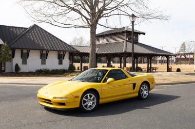 1997 Acura NSX in Spa Yellow over Black