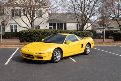 1997 Acura NSX in Spa Yellow over Black
