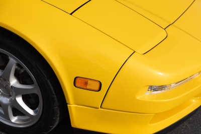 1997 Acura NSX in Spa Yellow over Black