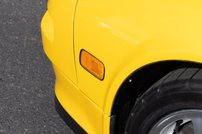 1997 Acura NSX in Spa Yellow over Black