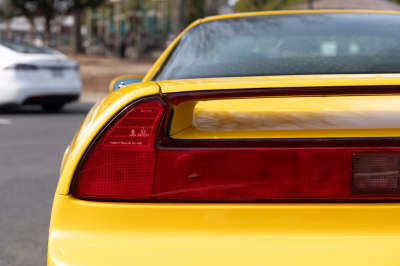 1997 Acura NSX in Spa Yellow over Black