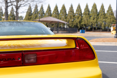 1997 Acura NSX in Spa Yellow over Black