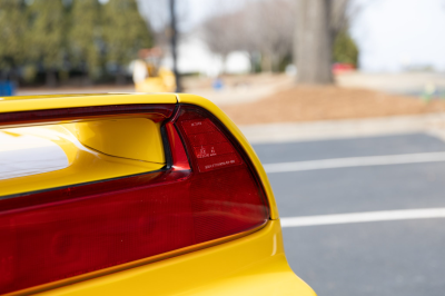 1997 Acura NSX in Spa Yellow over Black