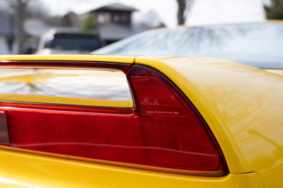 1997 Acura NSX in Spa Yellow over Black