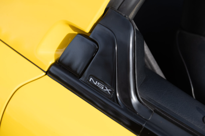 1997 Acura NSX in Spa Yellow over Black