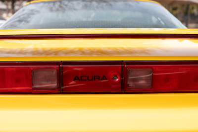 1997 Acura NSX in Spa Yellow over Black