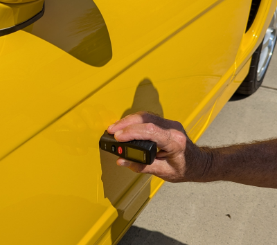 1997 Acura NSX in Spa Yellow over Black