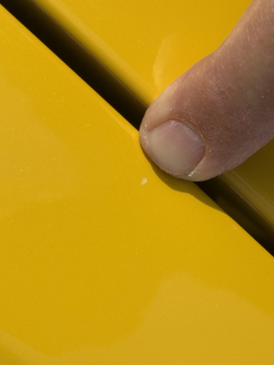 1997 Acura NSX in Spa Yellow over Black