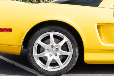 1997 Acura NSX in Spa Yellow over Black