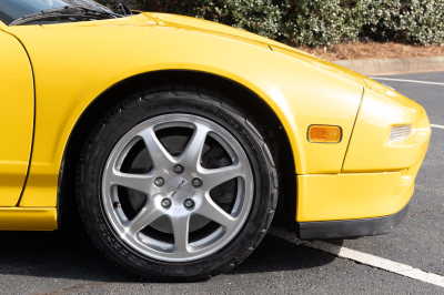 1997 Acura NSX in Spa Yellow over Black