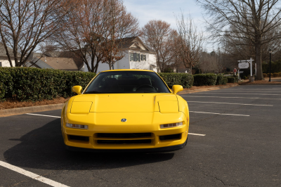 1997 Acura NSX in Spa Yellow over Black