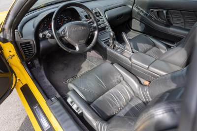 1997 Acura NSX in Spa Yellow over Black
