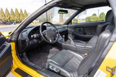 1997 Acura NSX in Spa Yellow over Black