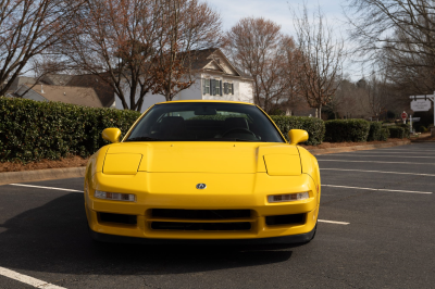 1997 Acura NSX in Spa Yellow over Black
