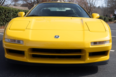 1997 Acura NSX in Spa Yellow over Black