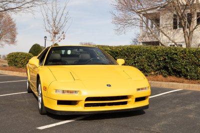 1997 Acura NSX in Spa Yellow over Black