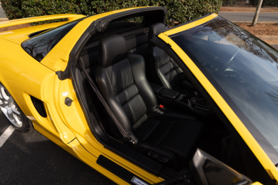 1997 Acura NSX in Spa Yellow over Black