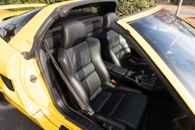 1997 Acura NSX in Spa Yellow over Black