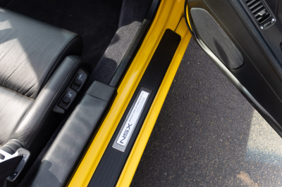 1997 Acura NSX in Spa Yellow over Black