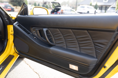 1997 Acura NSX in Spa Yellow over Black