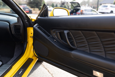 1997 Acura NSX in Spa Yellow over Black