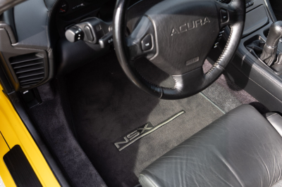 1997 Acura NSX in Spa Yellow over Black