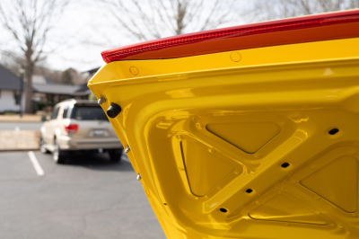 1997 Acura NSX in Spa Yellow over Black