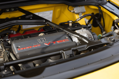 1997 Acura NSX in Spa Yellow over Black
