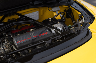 1997 Acura NSX in Spa Yellow over Black