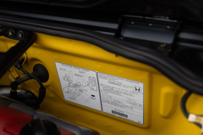 1997 Acura NSX in Spa Yellow over Black
