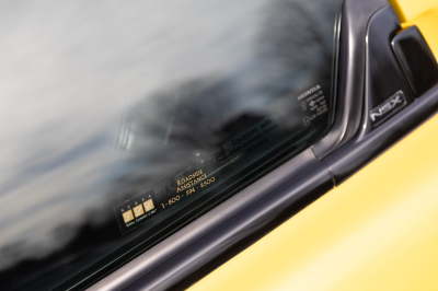 1997 Acura NSX in Spa Yellow over Black