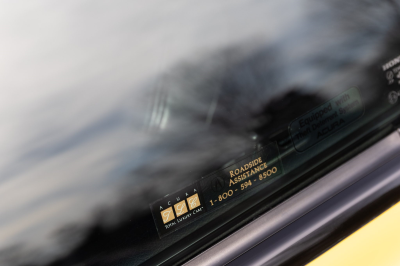 1997 Acura NSX in Spa Yellow over Black