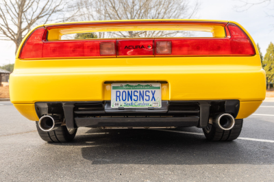 1997 Acura NSX in Spa Yellow over Black