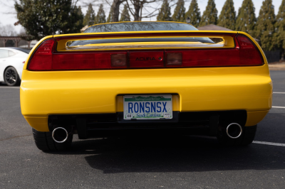 1997 Acura NSX in Spa Yellow over Black