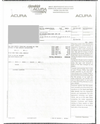 1997 Acura NSX in Spa Yellow over Black