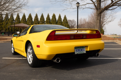 1997 Acura NSX in Spa Yellow over Black