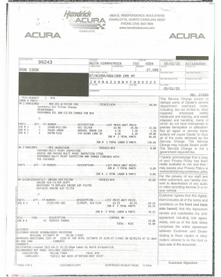 1997 Acura NSX in Spa Yellow over Black