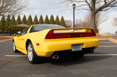 1997 Acura NSX in Spa Yellow over Black