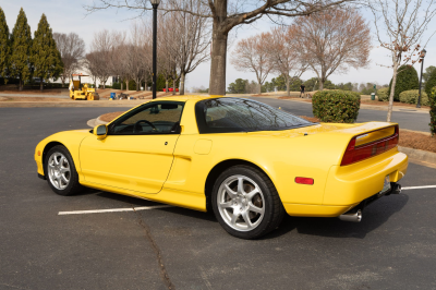 1997 Acura NSX in Spa Yellow over Black