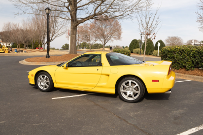 1997 Acura NSX in Spa Yellow over Black